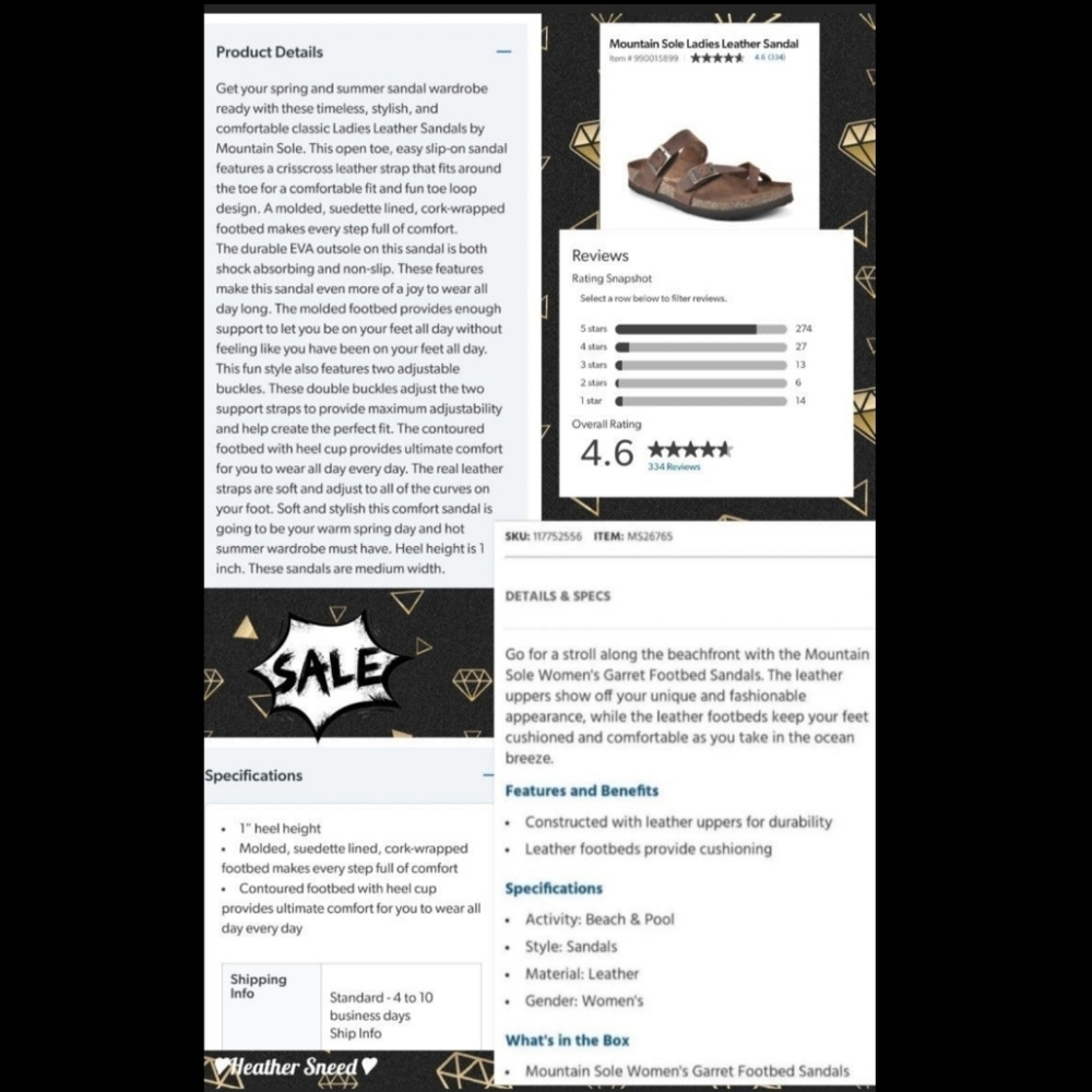 ♥︎Sandals♥︎ - Picture 7 of 12